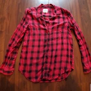 American eagle button up